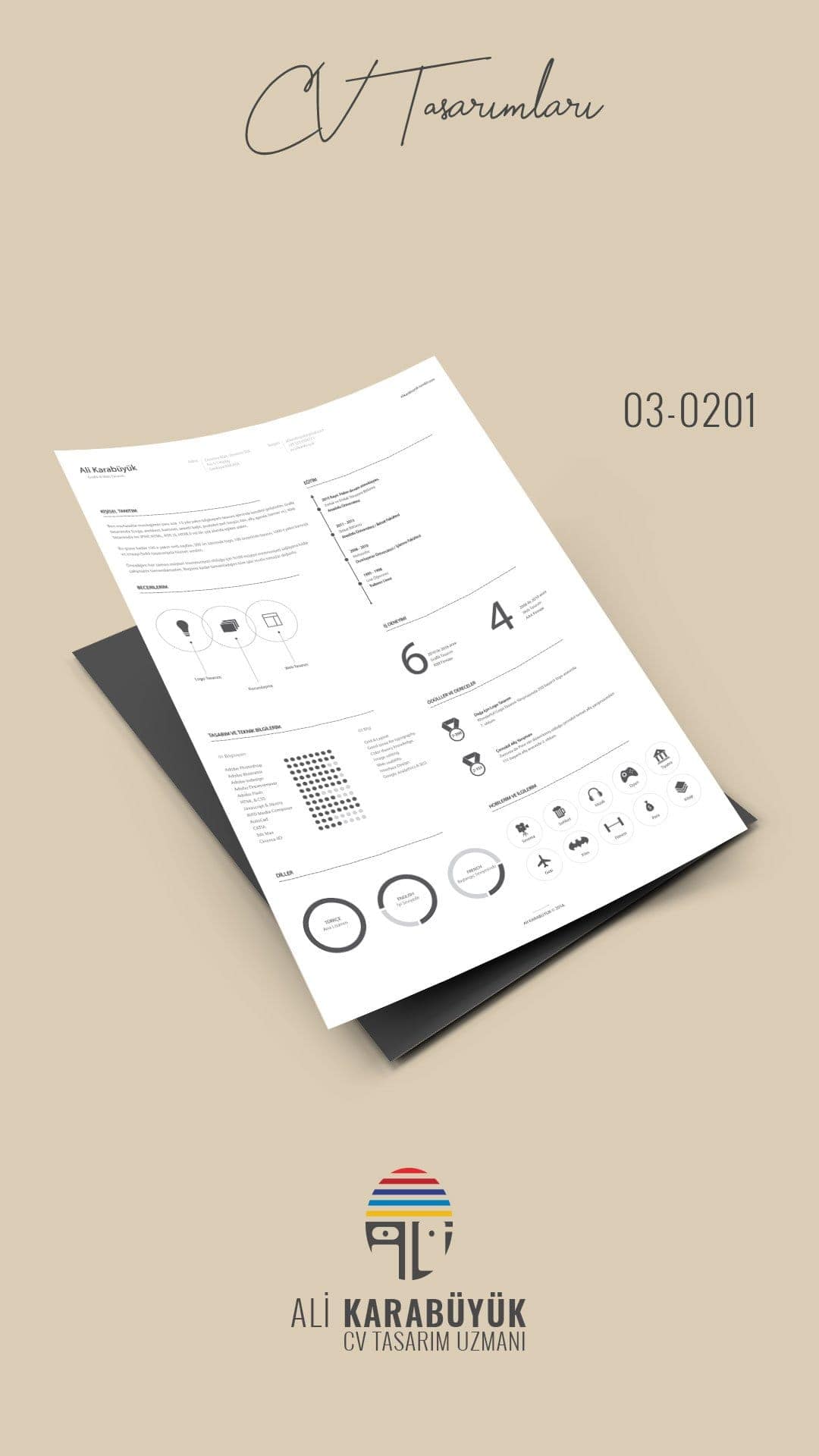 CV Tasarımı No 03 - Önizleme 2